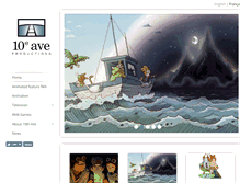 Tablet Screenshot of 10ave.com